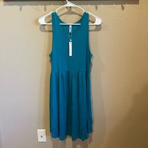 Turquoise dress